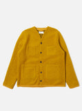 YELLOW WOOL FLEECE CARDIGAN / UNIVERSAL WORKS