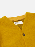 YELLOW WOOL FLEECE CARDIGAN / UNIVERSAL WORKS