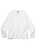 TEE SHIRT L/S CREW WHITE / GOOD ON