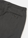 CHARCOAL TRAVEL SUITING MILITARY CHINO / UNIVERSAL WORKS