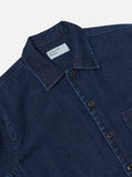 INDIGO WORK DENIM FATIGUE SHIRT / UNIVERSAL WORKS