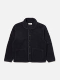 NAVY ALVAE FLEECE LANCASTER / UNIVERSAL WORKS