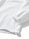 TEE SHIRT L/S CREW WHITE / GOOD ON
