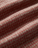 CHEMISE ABSTRACT PIED POULE CLAY / PORTUGUESE FLANNEL