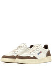 BASKET MEDALIST CUIR PREMIUM BLANC SUEDE DE COULEUR CIGAR AUTRY