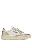 BASKET MEDALIST WB16 CUIR BLANC PLATINE / AUTRY