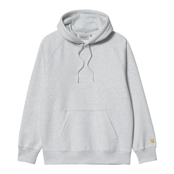 SWEAT HOODED CHASE GRIS CLAIR CARHARTT WIP