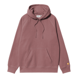 HOODED CHASE LONGS SLEEVES DUSTY PINK ROSE PALE CARHARTT HOMME FEMME UNISEXE MIXTE SWEAT PULL BRODERIE DORE CORDON DE SERRAGE CAPUCHE HOMME FEMME NOUVEAUTE SEE YOU BOUTIQUE VERSAILLES AUTOUR DE MOI