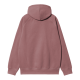 SWEAT A CAPUCHE CARHARRT BRODE SIMPLE SOBRE ROSE PINK BORDEAUX EPAIS CONFORT CHAUD BEAU CASUAL STREETWEAR SPORTWEAR LOGO MANCHES LONGUES LONGS SLEEVE MODE COLLECTION SS25 SPRING SUMMER PRINTEMPS ETE BOUTIQUE HOMME VERSAILLES AUTOUR DE MOI