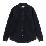 CHEMISE MADISON CORD NAVY / CARHARTT WIP