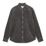 CHEMISE MADISON CORD GRAPHITE / CARHARTT WIP