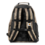 SACA  DOS KICKFLIP CAMOUFLAGE BEIGE CARHARTT WIP SANGLE ELASTIQUE PRATIQUE AVEC DES RANGEMENT DEPERLANT MIXTE