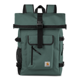 PHILIS BACKPACK SILVER PINE CARHARTT WIP ACCESOIRE MIXTE NOUVELLE ECOLELCTION COURSIER VELO GRAND SAC LOGO CARHARTT STREETWEAR VERSAILLES