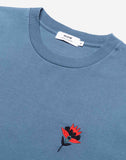 T-SHIRT BRIERE STEEL BLEU / OLOW