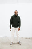 PULL ZIP ONER KAKI / CABANE
