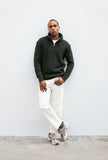 PULL ZIP ONER KAKI / CABANE
