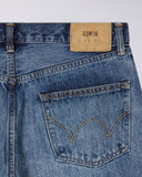 JEANS REGULAR TAPERED KURABO BLUE - DARK USED / EDWIN