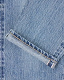 JEANS REGULAR TAPERED KURABO BLUE - LIGHT USED / EDWIN
