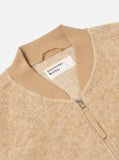 FAWN WOOL FLEECE ZIP WAISTCOAT / UNIVERSAL WORKS