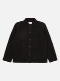 BLACK WOOL FLEECE UNIFORM JACKET / UNIVERSAL WORKS