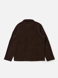 BROWN WOOL FLEECE UNIFORM JACKET / UNIVERSAL WORKS