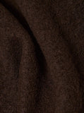 BROWN WOOL FLEECE UNIFORM JACKET / UNIVERSAL WORKS