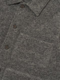 Uniform Jacket Wool Fleece — Gris Chiné | Universal Works