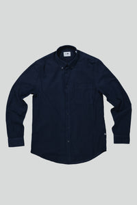 ARNE BABY CORD SHIRT DARK NAVY NN 07