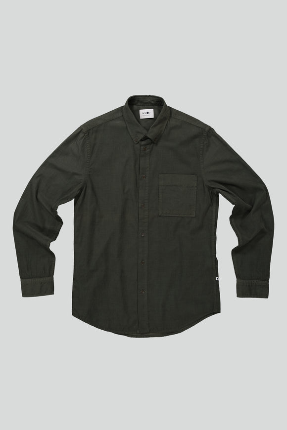 ARNE BABY CORD SHIRT KAKI NN 07