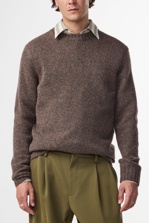 LEE WOOL BLEND SWEATER TARMAC / NN.07