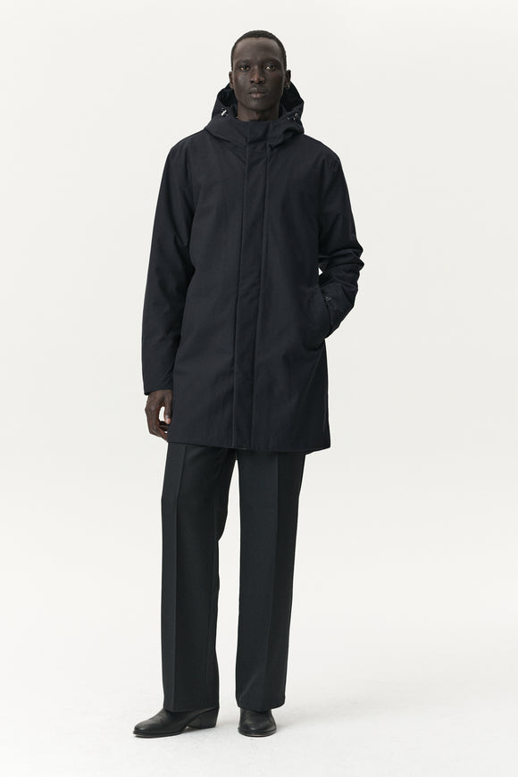 PARKA TERROR WEATHER POLYRAYON NAVY / WELTER SHELTER