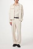 ALBAN LINEN BLEND BLAZER IVOIRE  NN.07