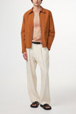 VESTE VIRGIL POPLIN ORANGE NN.07 NOUVEAU MODE HOMME POLYVALENTE VERSAILLES