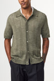 THOR TEXTURED CARDIGAN EVERGREEN NO NATIONALITY 07 CASUAL SUMMER TREND 2025 MEN FASHION CONCEPT STORE VERSAILLES
