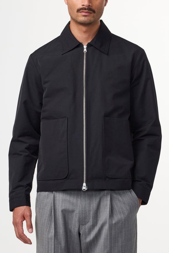 BLOUSON GAEL NOIR NN.07 TENDANCE 2025 PRINTEMPS ETE HOMME NOUVEAU CONCEPT STORE STREETWEAR