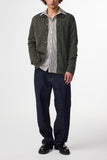 LEE CARDIGAN WOOL BLEND GREEN / NN.07