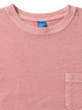 T-SHIRT S/S CREW UNISEX PIQUE POCKET ROSE GOOD ON JAPAN CLOTHE