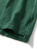 T-SHIRT UNISEX S/S PIQUE POCKET P-DK GREEN GOOD ON JAPAN CLOTHE SEE YOU VERSAILLES