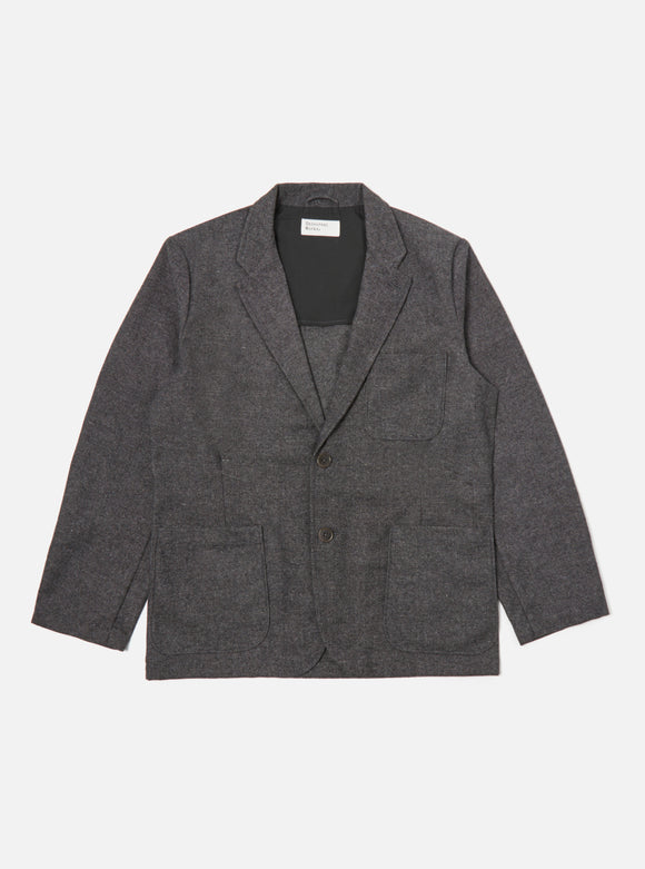 TWO BUTTON JACKET GREY UNIVERSAL WORKS