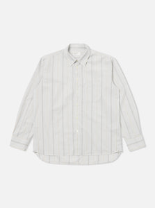 LAZY DAY SHIRT ECRU SYDNEY STRIPE UNIVERSAL WORKS
