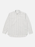 LAZY DAY SHIRT ECRU SYDNEY STRIPE UNIVERSAL WORKS