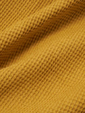 Overshirt Nippon Waffle jaune Universal Works Surchemise Homme