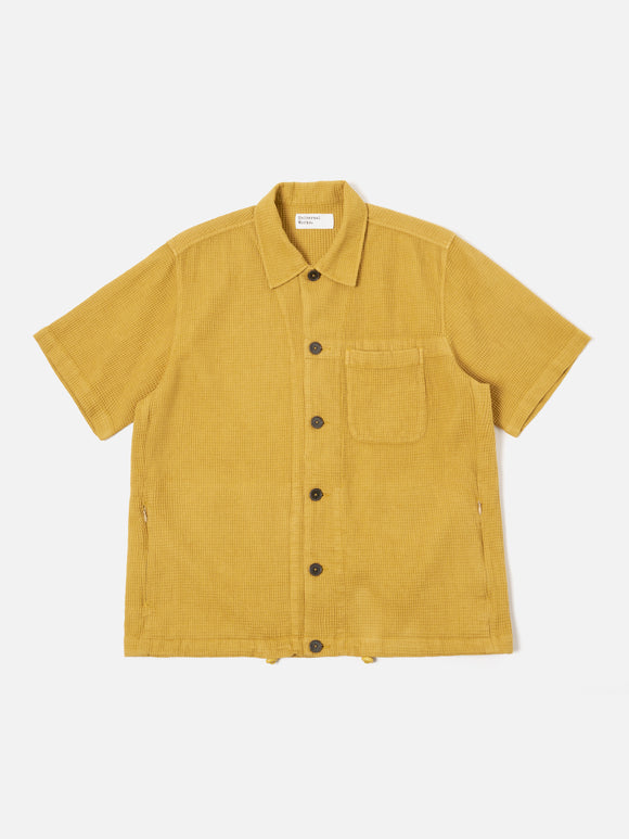 Surchemise coton gaufré hommeVeste légère workwear camel