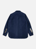 NAVY DAM MARL WORK SHIRT / UNIVERSAL WORKS