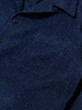 NAVY DAM MARL WORK SHIRT / UNIVERSAL WORKS