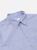 SHIRT SQUARE POCKET STRIPE BLUE / UNIVERSAL WORKS