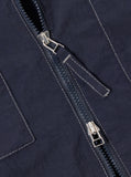 ZIP TOO SHIRT NAVY / UNIVERSAL WORKS