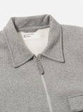 TYLER JACKET REC COT BLEND JERSEY GREY MARL / UNIVERSAL WORKS