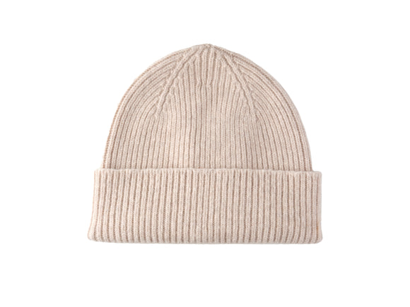 BONNET NATURAL BEIGE / ROBERT MACKIE