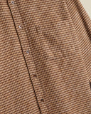 Abstract Pied Poule — Brown | Portuguese Flannel